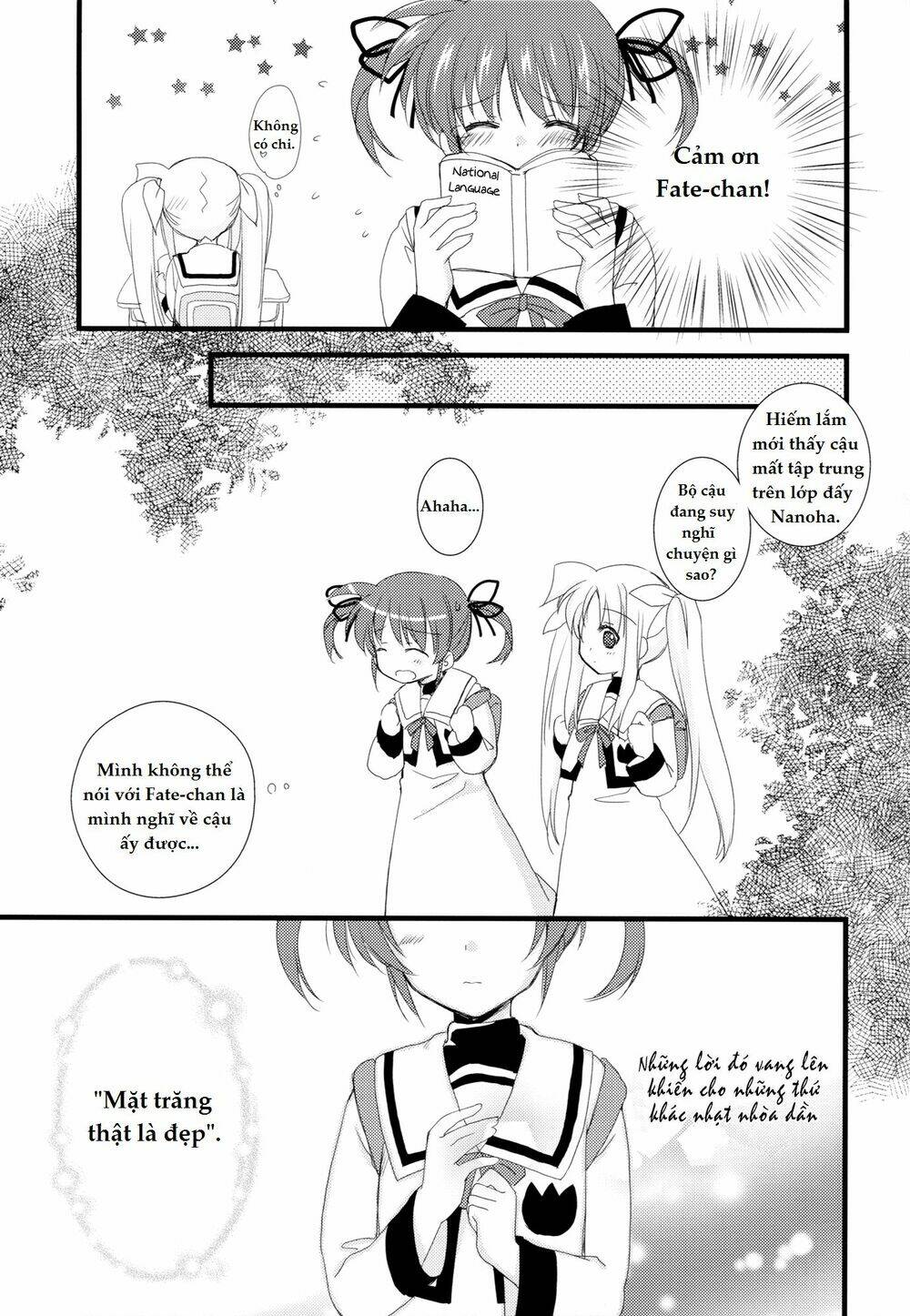 because the moon was so beautiful [mahou shoujo lyrical nanoha] chapter 1 7