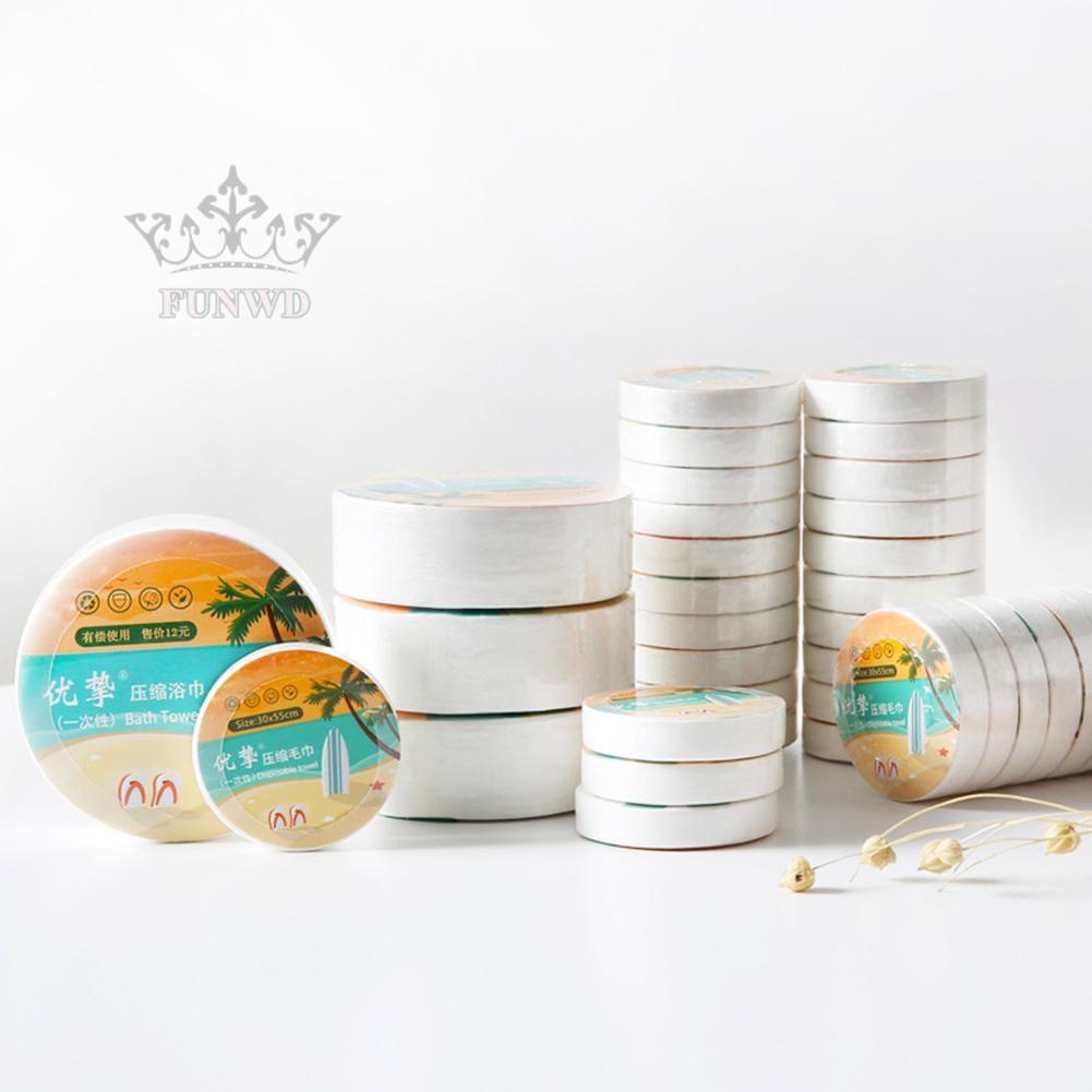 Set 5 Khăn Nén Dùng Một Lần Tiện Dụng Khi Đi Du Lịch
