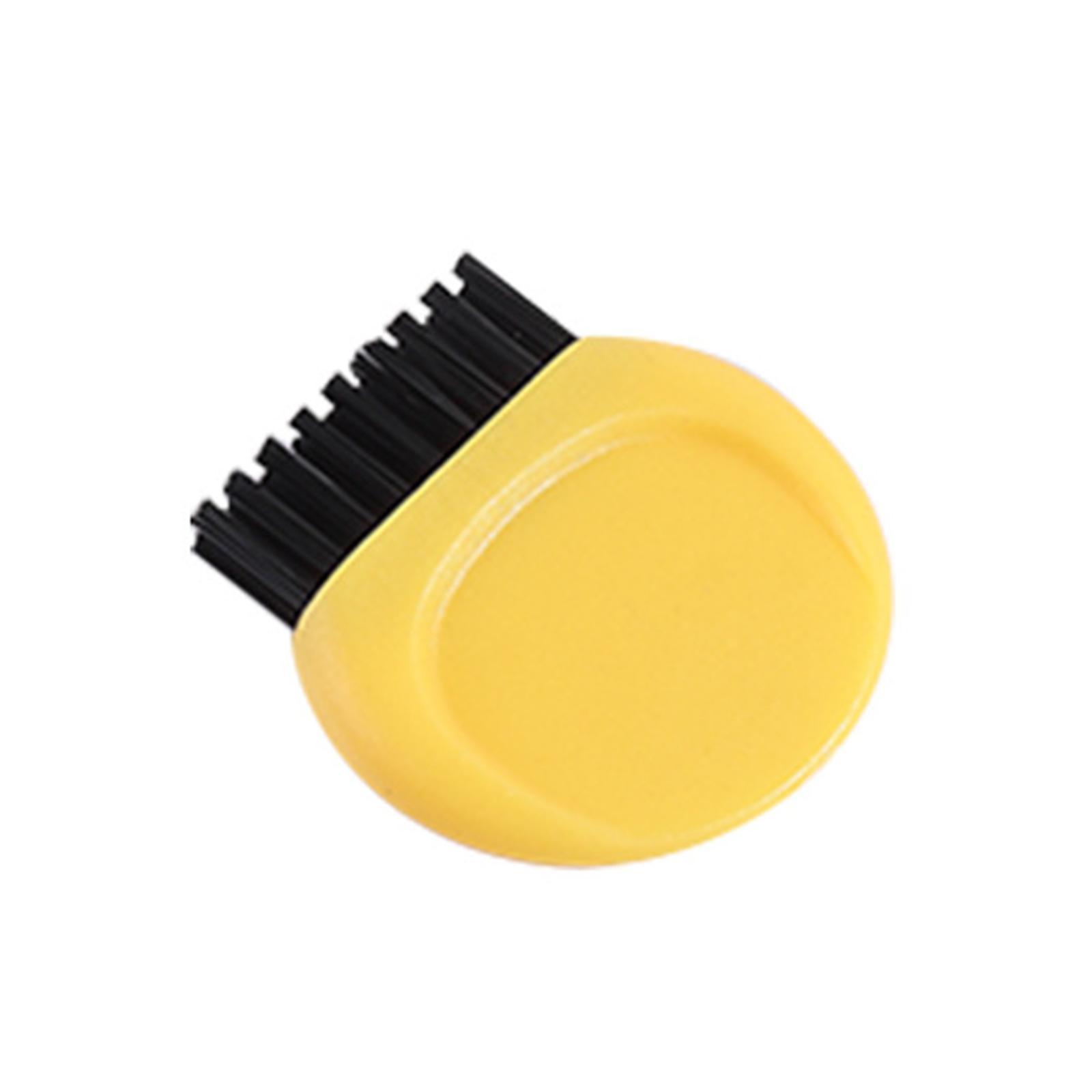 Mini Club Brush Pocket Groove Cleaner Outdoor Cleaning Brush for Shoes Irons Balls