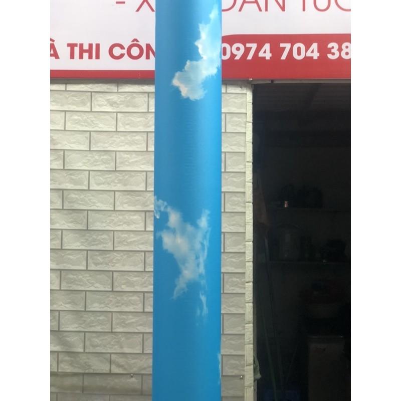 Giấy dán tường mây trời , sẵn keo dán khổ 1,2m. bán theo met vuông