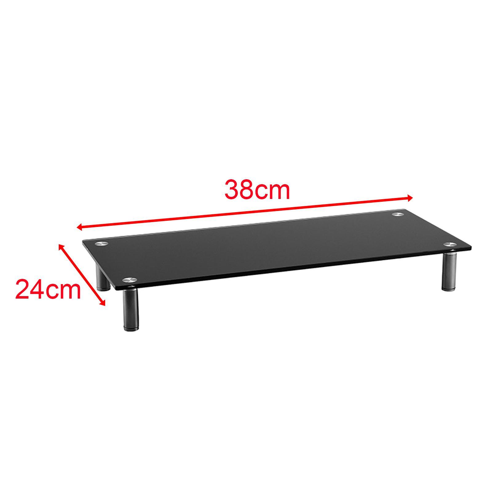 Monitor Stand Riser Shelf Ergonomic for WiFi Router Media Boxes Game Console