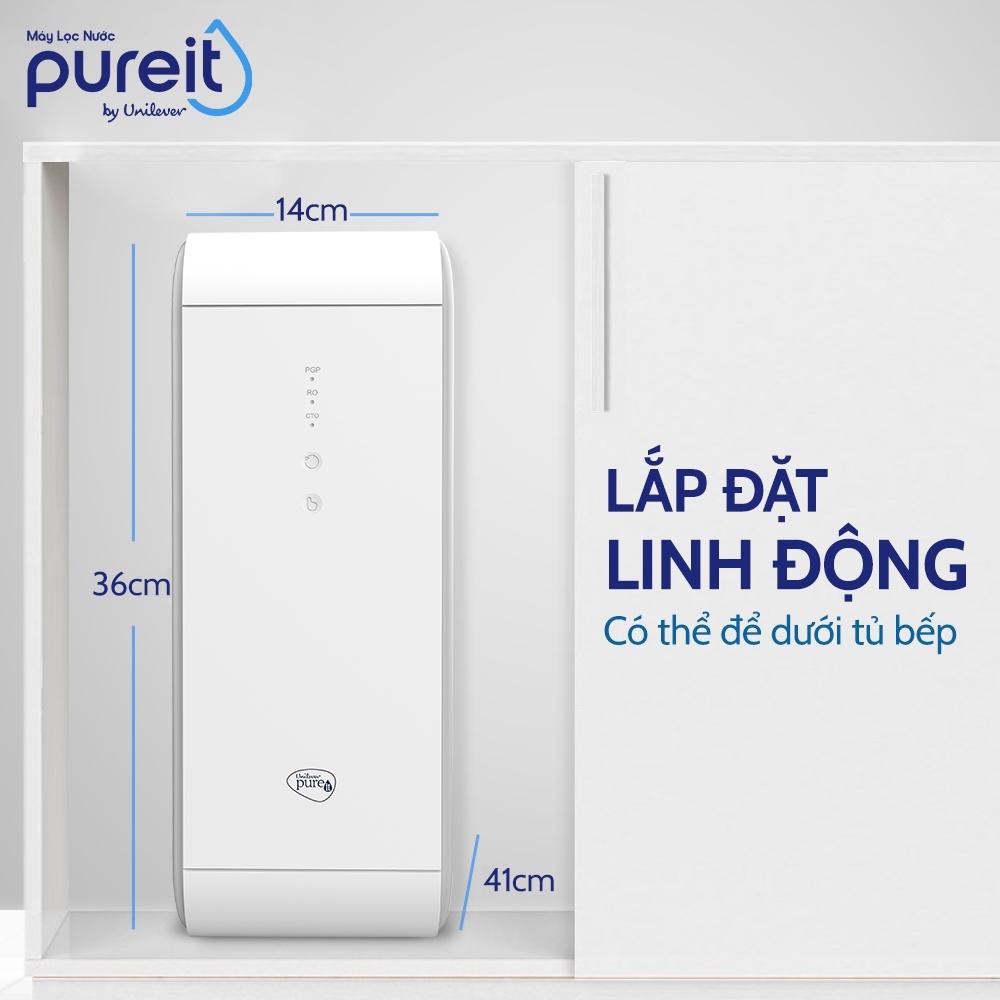 [COMBO TIẾT KIỆM] Máy lọc nước Pureit Delica UR5440 và Lõi lọc CTO, Lõi lọc PGP - Hàng chính hãng