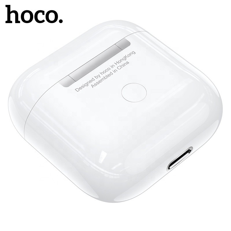 Tai Nghe Bluetooth True Wireless Mini Hoco ES46 Cool Pro V5.0 - Cảm Ứng - Định Vị - Đổi Tên Tai Nghe (Màu Trắng) - Hàng Chính Hãng