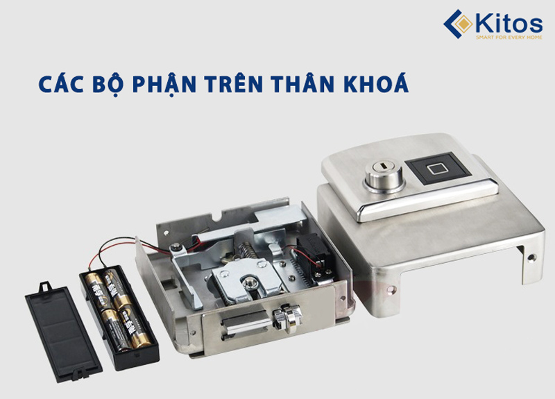 Khóa thông minh Kitos KT-DL02 Pro vân tay 2 chiều