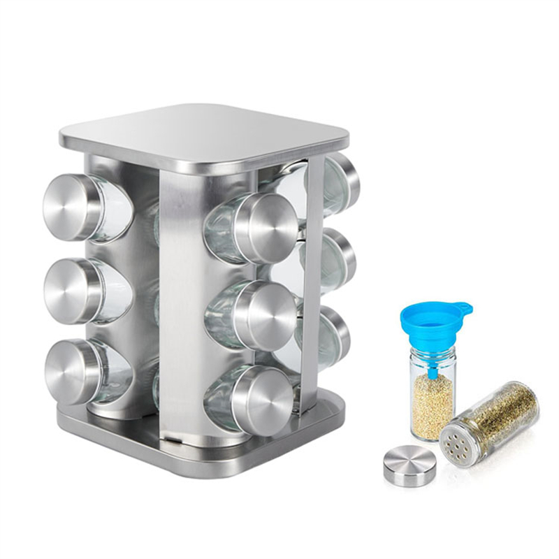 Kaside kệ gia vị inox KSD-S55C Chai gia vị rack gia vị Gia vị rack Giá gia vị thịt nướng