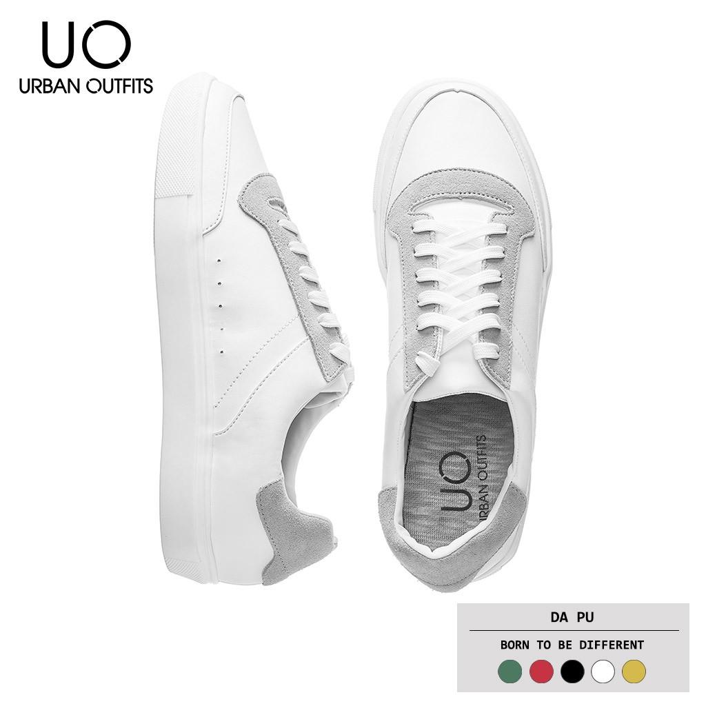 Giày Sneaker Nam Trắng URBAN OUTFITS Phối Màu GSK01 Kiểu Cổ Thấp Thể Thao Hàn Quốc