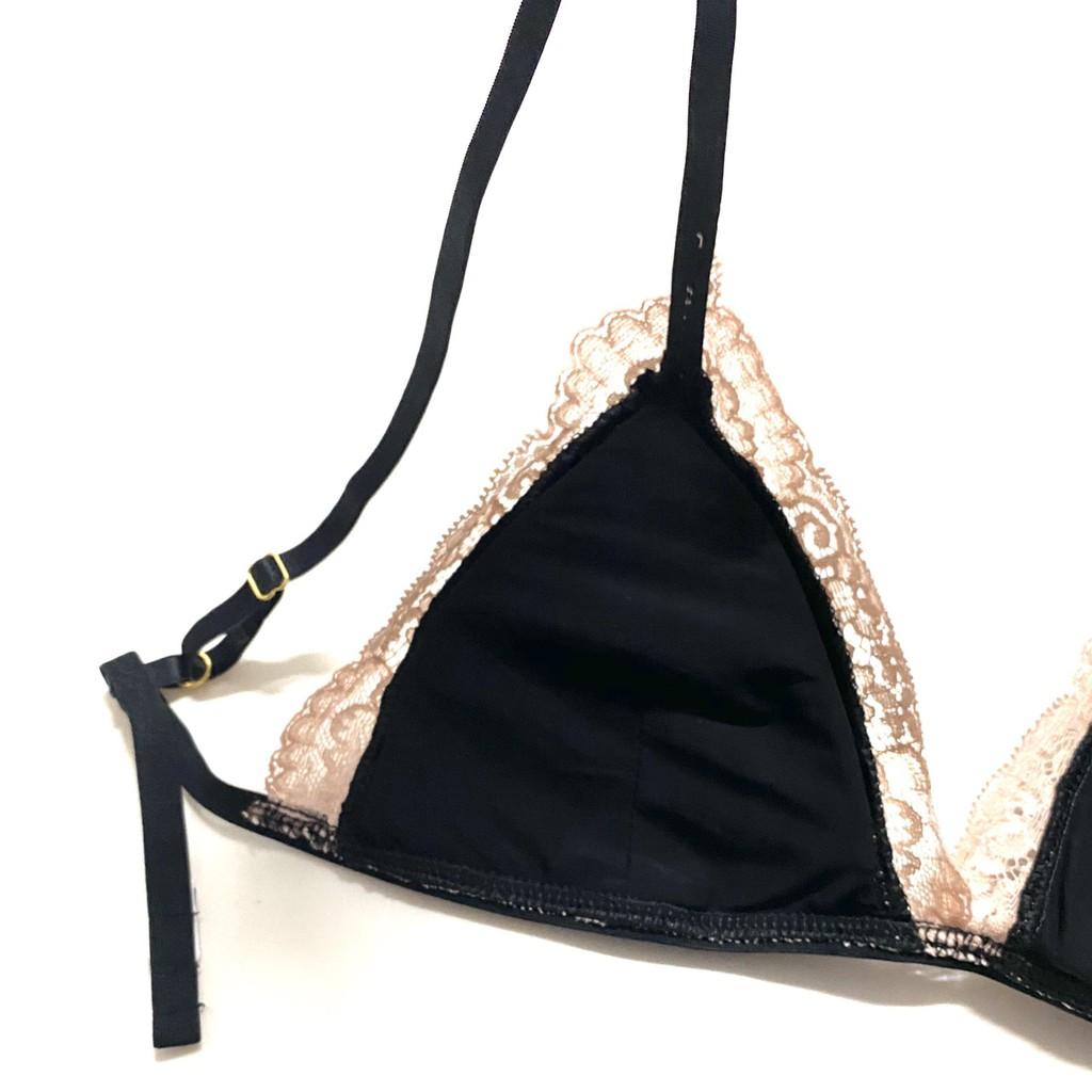 HISEXY Mã B66 Set Đồ Lót Bralette Ren Cao Cấp Thiết Kế Gọng Mỏng Kiểu quần T