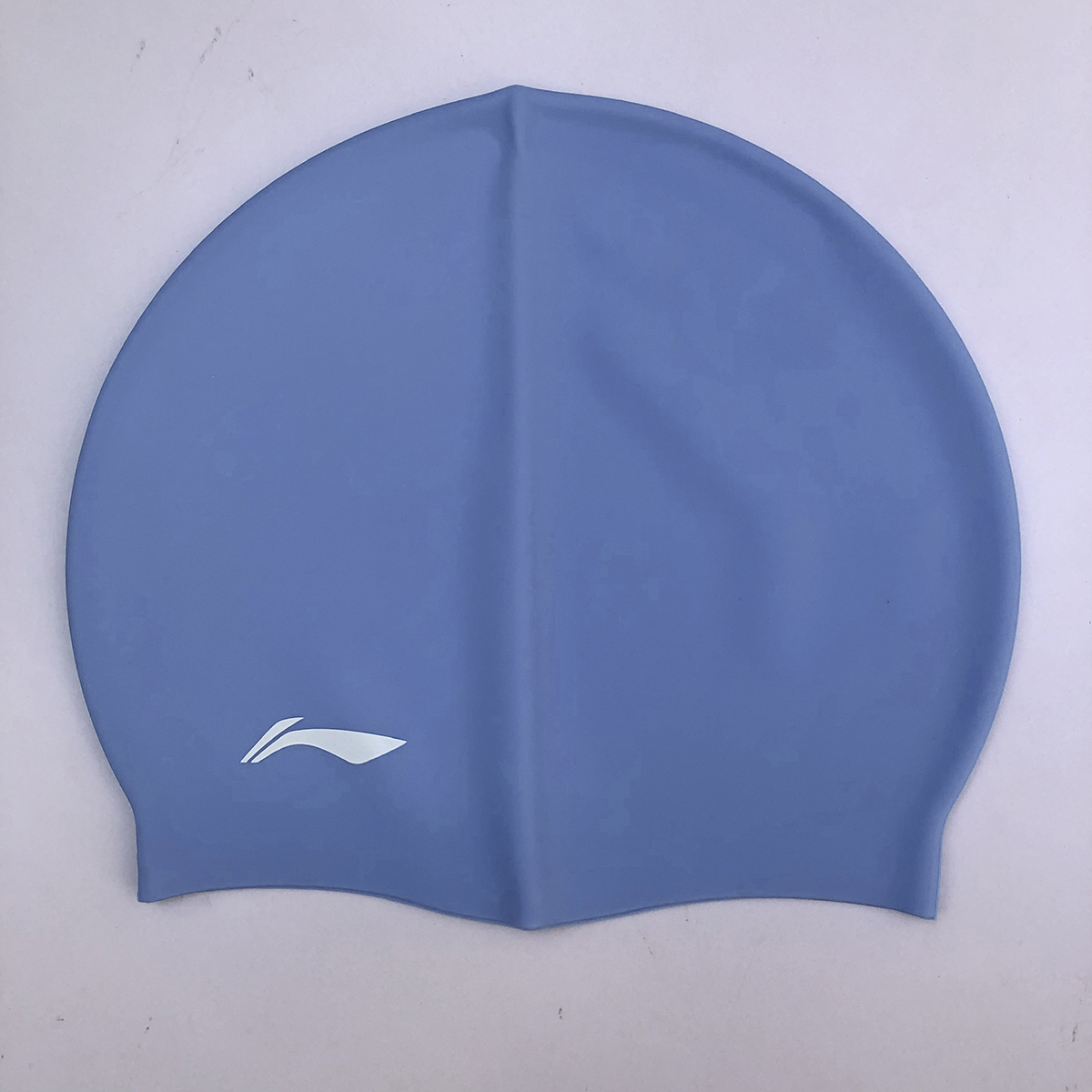 Hình ảnh Bộ Kính bơi người lớn LI-NING chống tia UV chống sương mù kèm nút bịt tai (Xanh Trắng) và Nón bơi LI-NING (Xanh dương) - Hàng chính hãng 