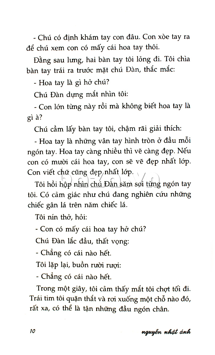 Sách: Tôi Thấy Hoa Vàng Trên Cỏ Xanh - Nguyễn Nhật Ánh