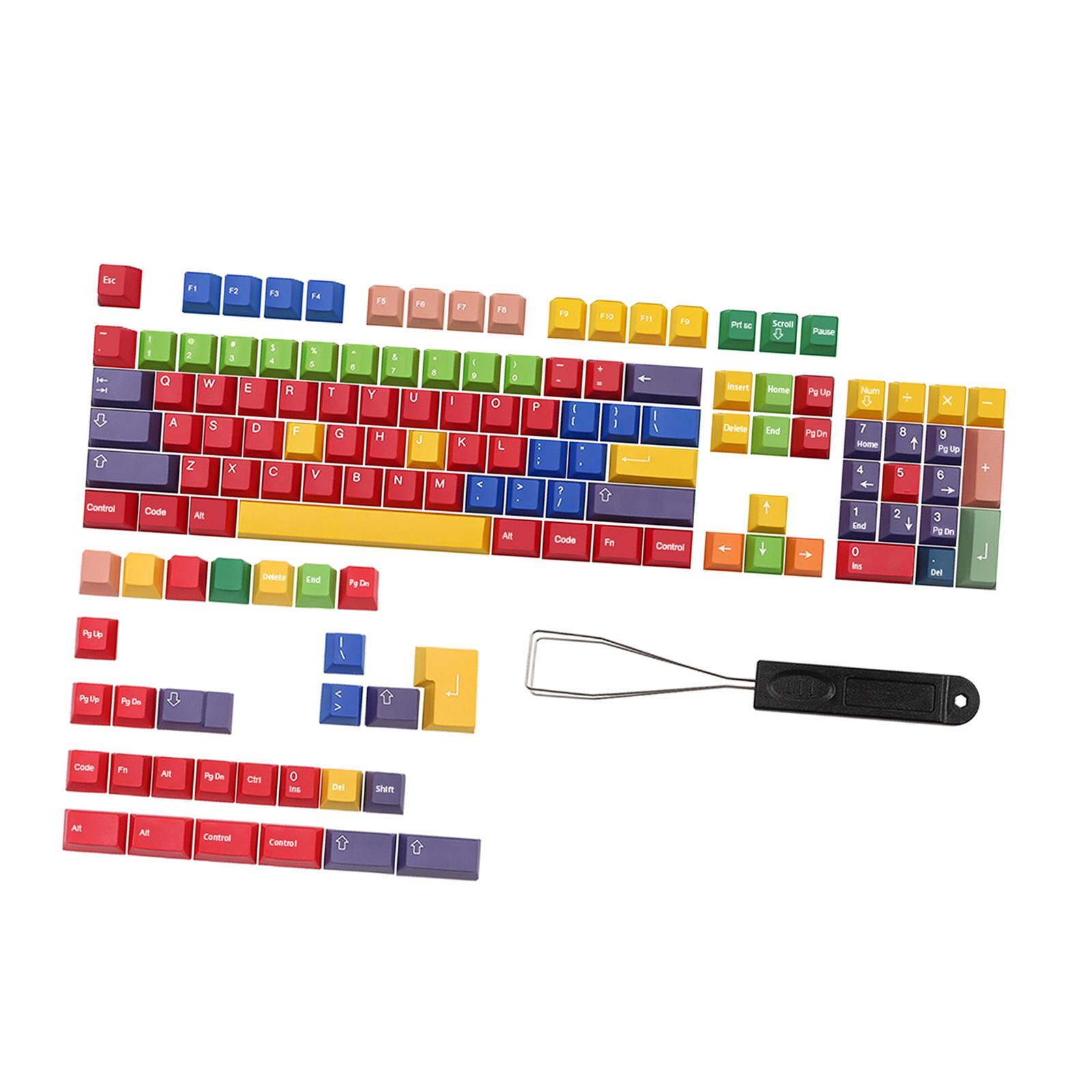 131-Key PBT  Space 6.25U  for Mechanical Keyboard 96 98 RK836