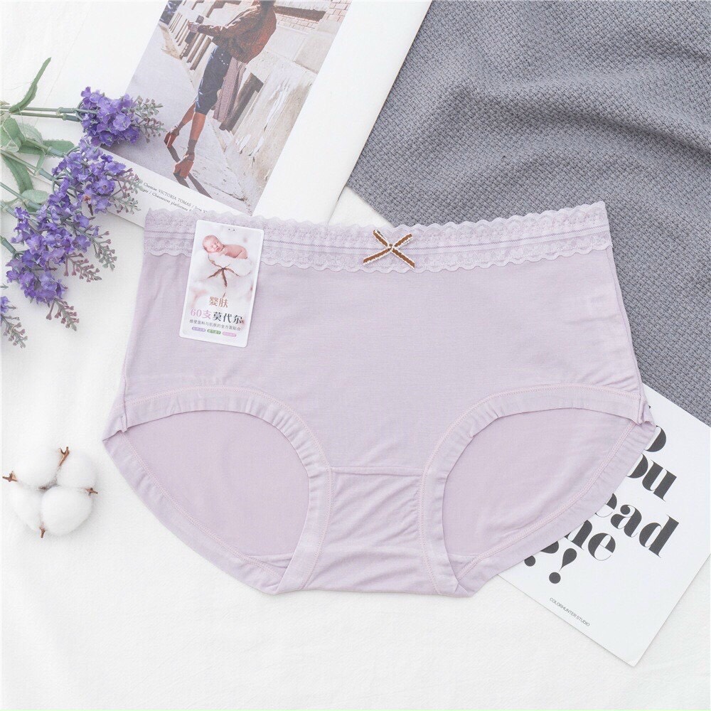 Combo 5 quần lót cotton nữ mềm mát