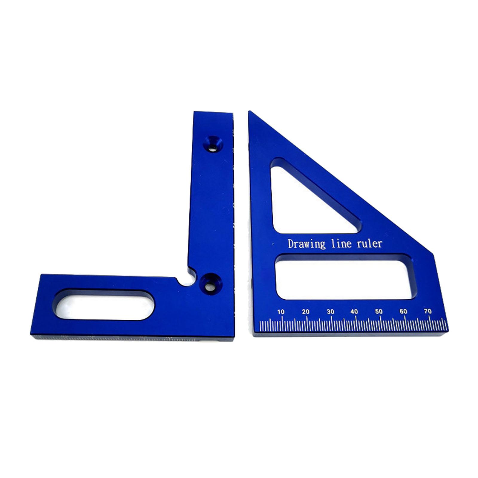 Square Angle Ruler Miter High Precision Marking Gauge for Engineer Carpenter