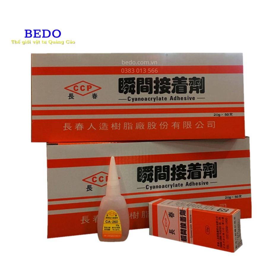 Keo Ca260 Siêu dính, Keo dán đa năng dán tất cả vật liệu như: Mica, Gỗ, Vải, Gốm Sứ, Nhựa An Toàn Với Da Tay