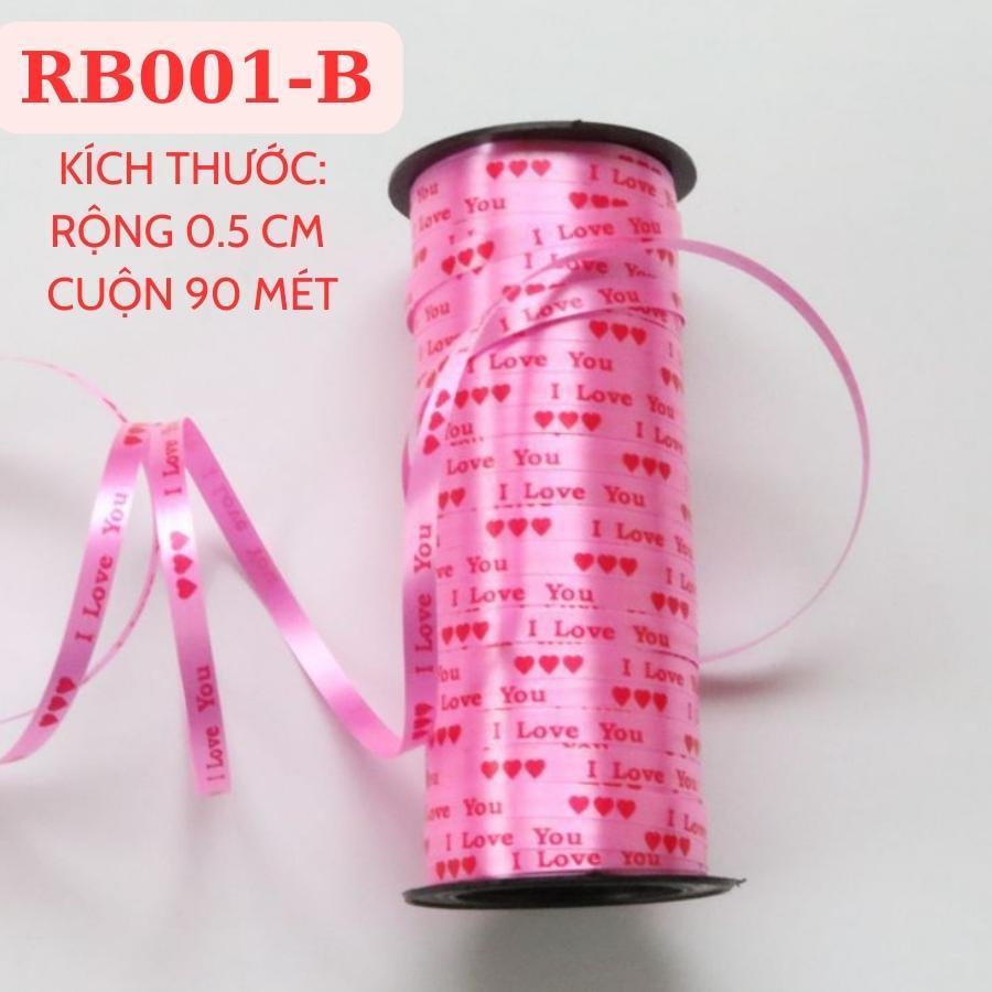 Ruy Băng Caro Phụ Kiện Trang Trí Hộp Quà Bánh Phụ Kiện Tóc May Mặc Handmade RỘNG 0.5 CM CUỘN 90 MÉT - RB001