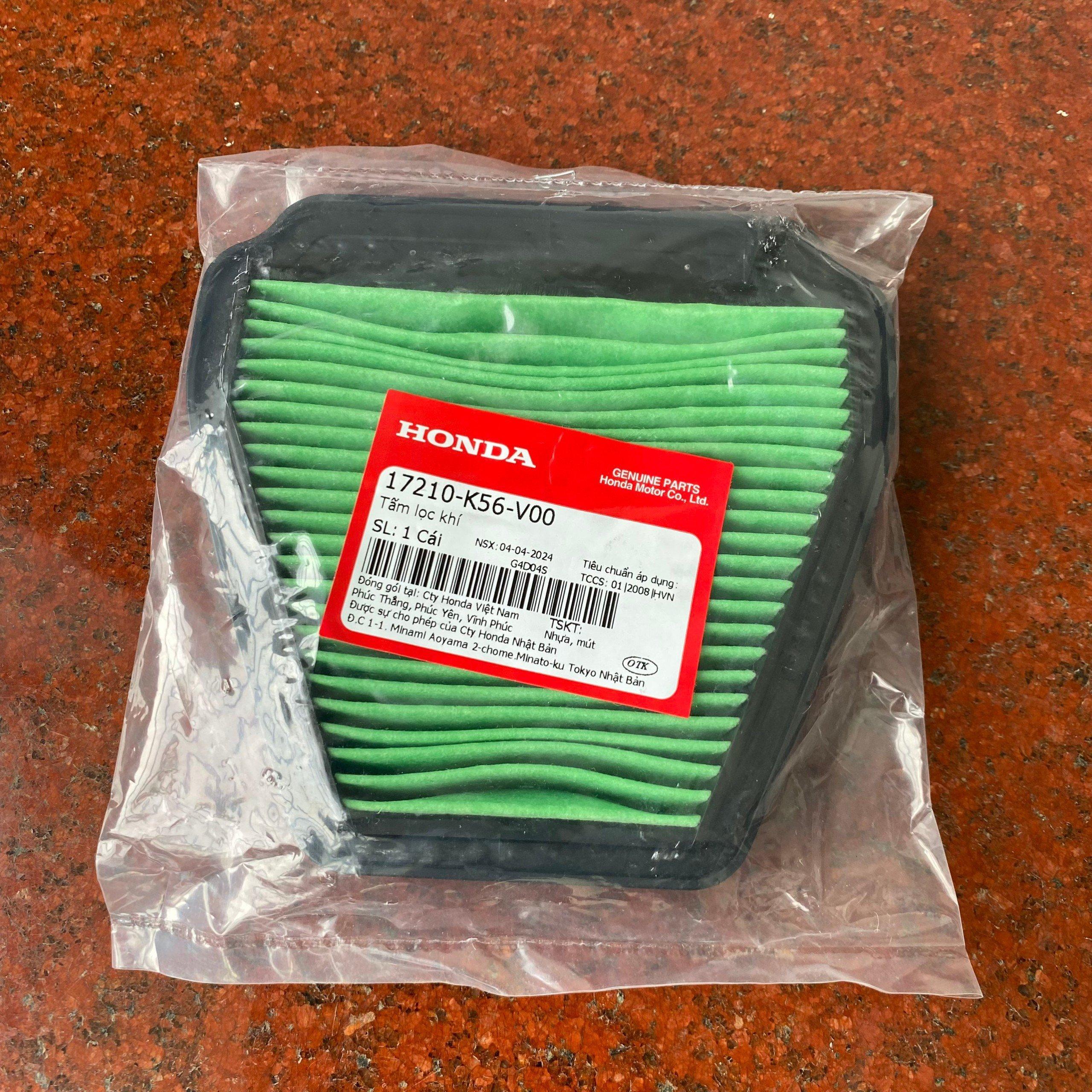 Lọc gió xe Winner V1, V2 chính hãƞg Honda &quot;17210K56V00&quot;