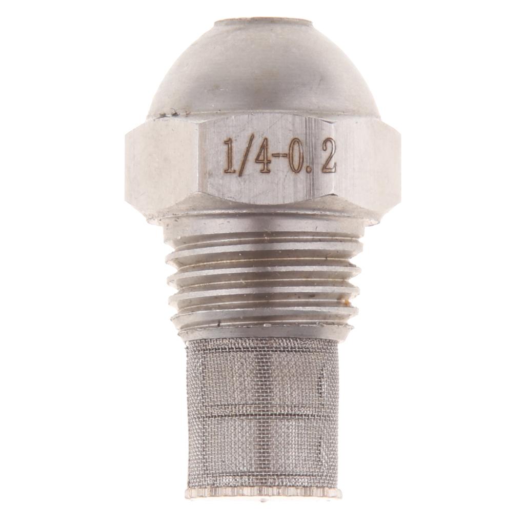 0.2mm Hole Diameter Brass Oil Fuel Burner Spray Nozzle