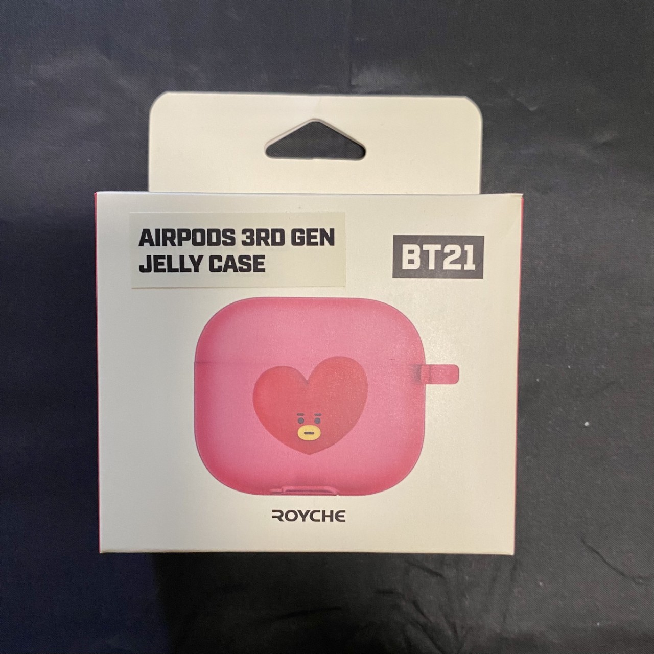 HỘP ĐỰNG TAI NGHE BT21  JELLY DÀNH CHO AIRPODS 3 - HÀNG CHÍNH HÃNG