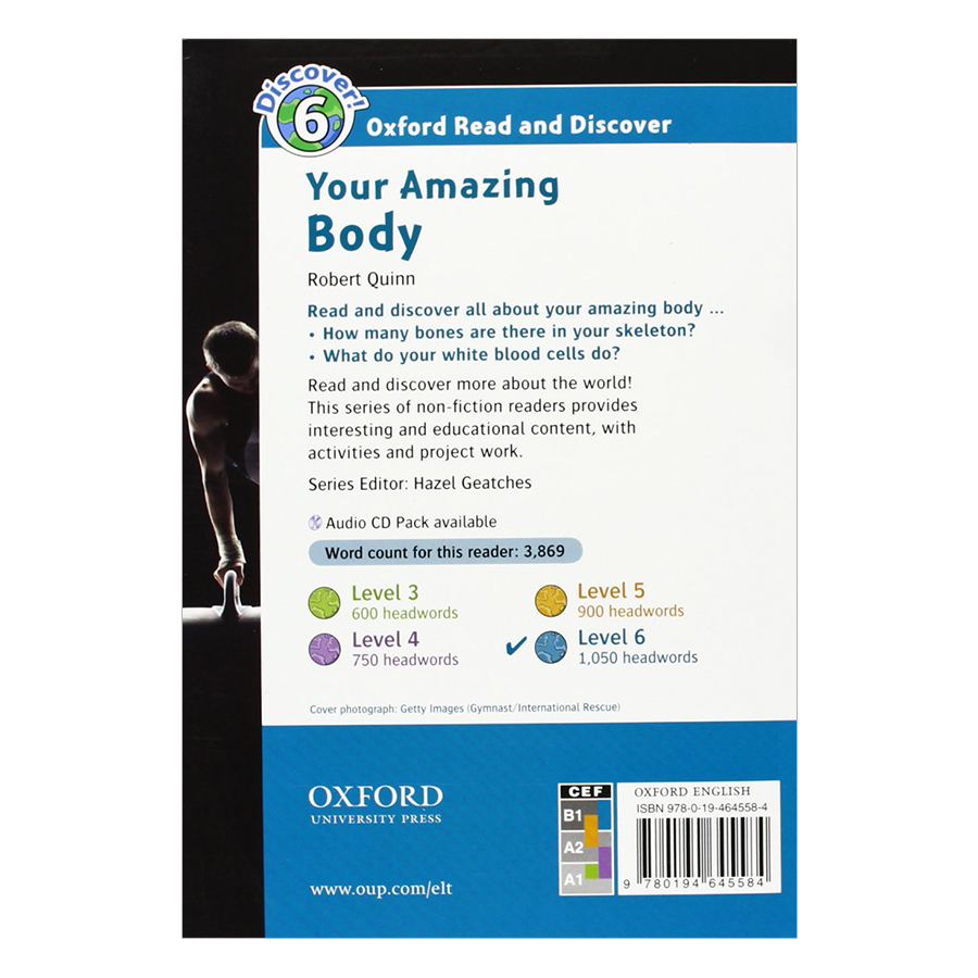 Oxford Read and Discover 6: Your Amazing Body Audio CD Pack