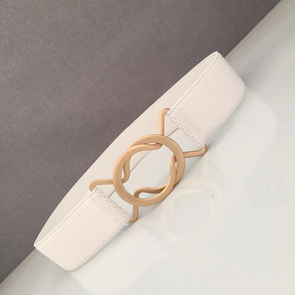 Thắt lưng chun co giãn free size khóa tròn