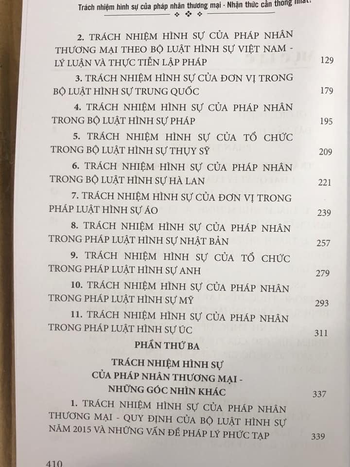 Trách nhiệm hình sự của pháp nhân thương mại - Nhận thức cần thống nhất?