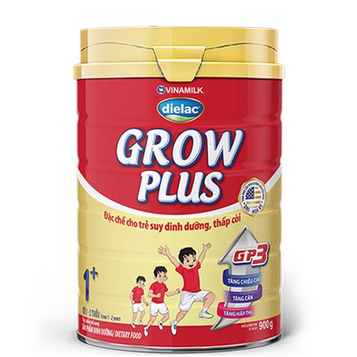 HỘP SỮA BỘT VINAMILK DIELAC GROW PLUS 1+ 900G