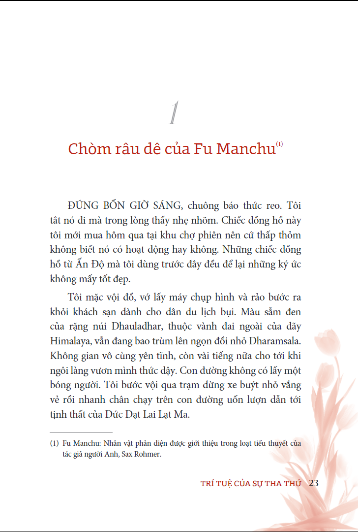 Trí Tuệ Của Sự Tha Thứ - The Wisdom Of Forgiveness - SG