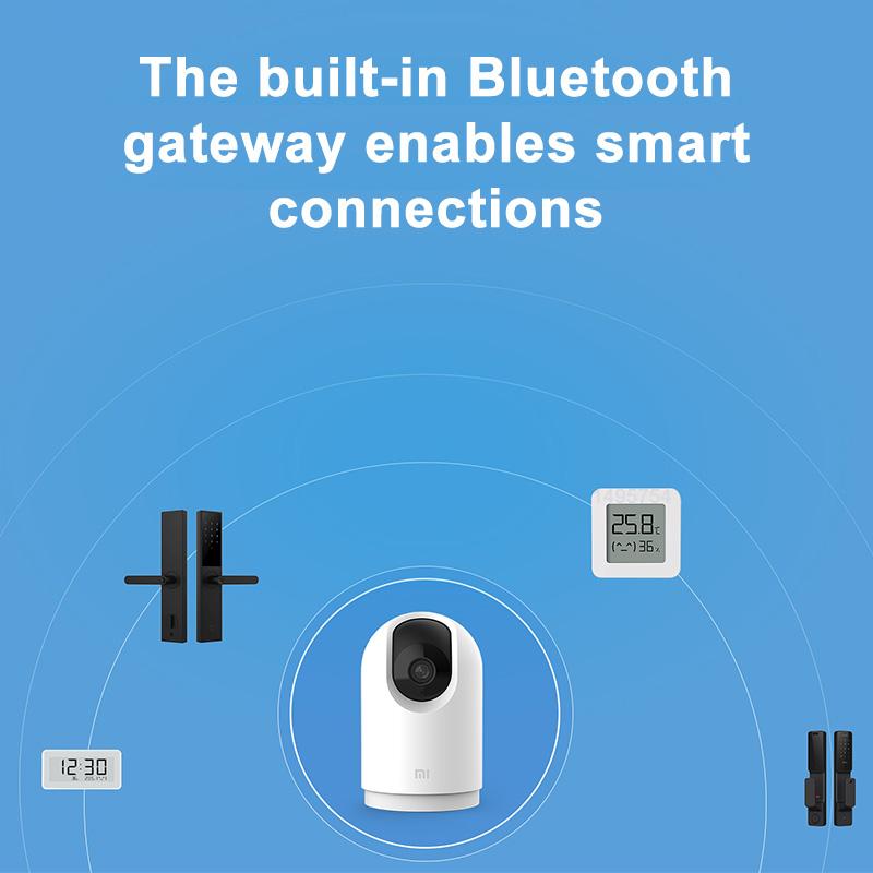 Phiên bản toàn cầu Xiaomi Mi 360 ° Camera an ninh gia đình 2K Pro 1296p HD WiFi Vision Vision SMART FULL Màu sắc AI Phát hiện con người đến màu: Toàn cầu MI 2K Pro