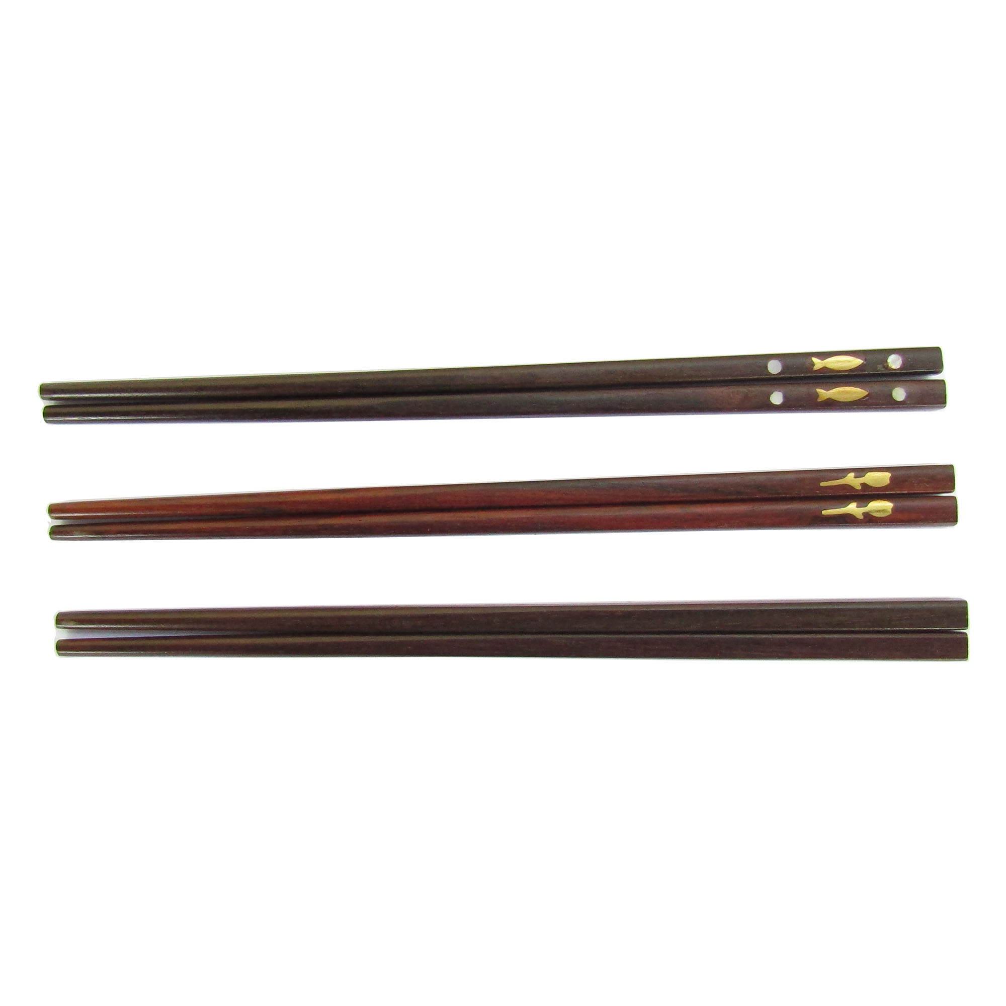 Bộ 10 Đôi Đũa Trắc Đỏ MK04