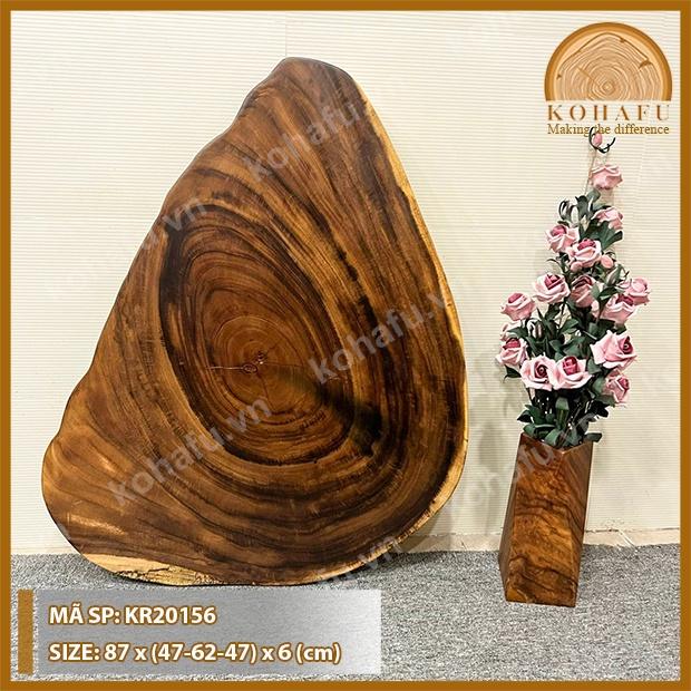 MẶT BÀN CAFE GỖ ME TÂY KIỂU DÁNG ĐỘC LẠ VÀ SANG TRỌNG KR20155-56-57