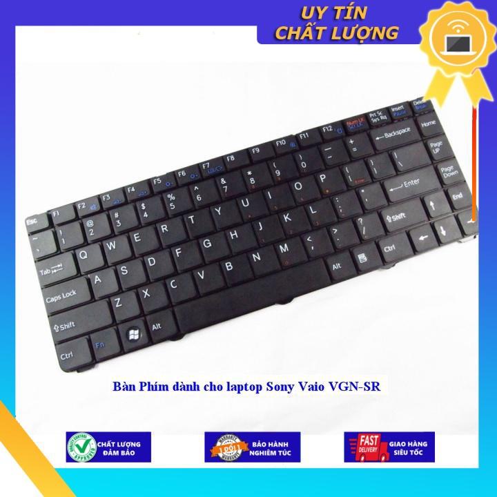 Bàn Phím dùng cho laptop Sony Vaio VGN-SR - TRẮNG - CÓ KHUNG - Hàng Nhập Khẩu New Seal