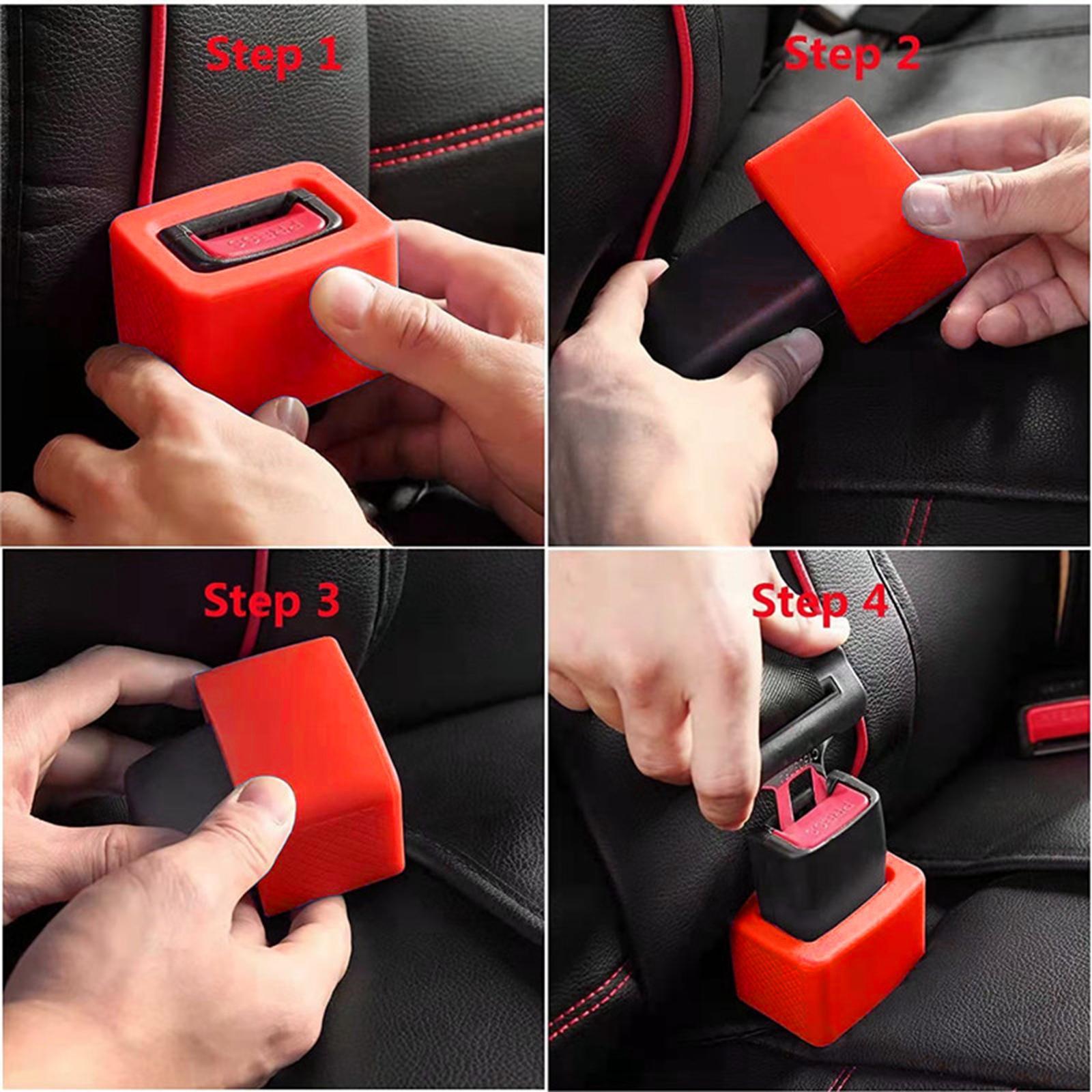 Seat Belt Buckle Holder Car Accessories Keep Seat Belt Buckle Upright Stable