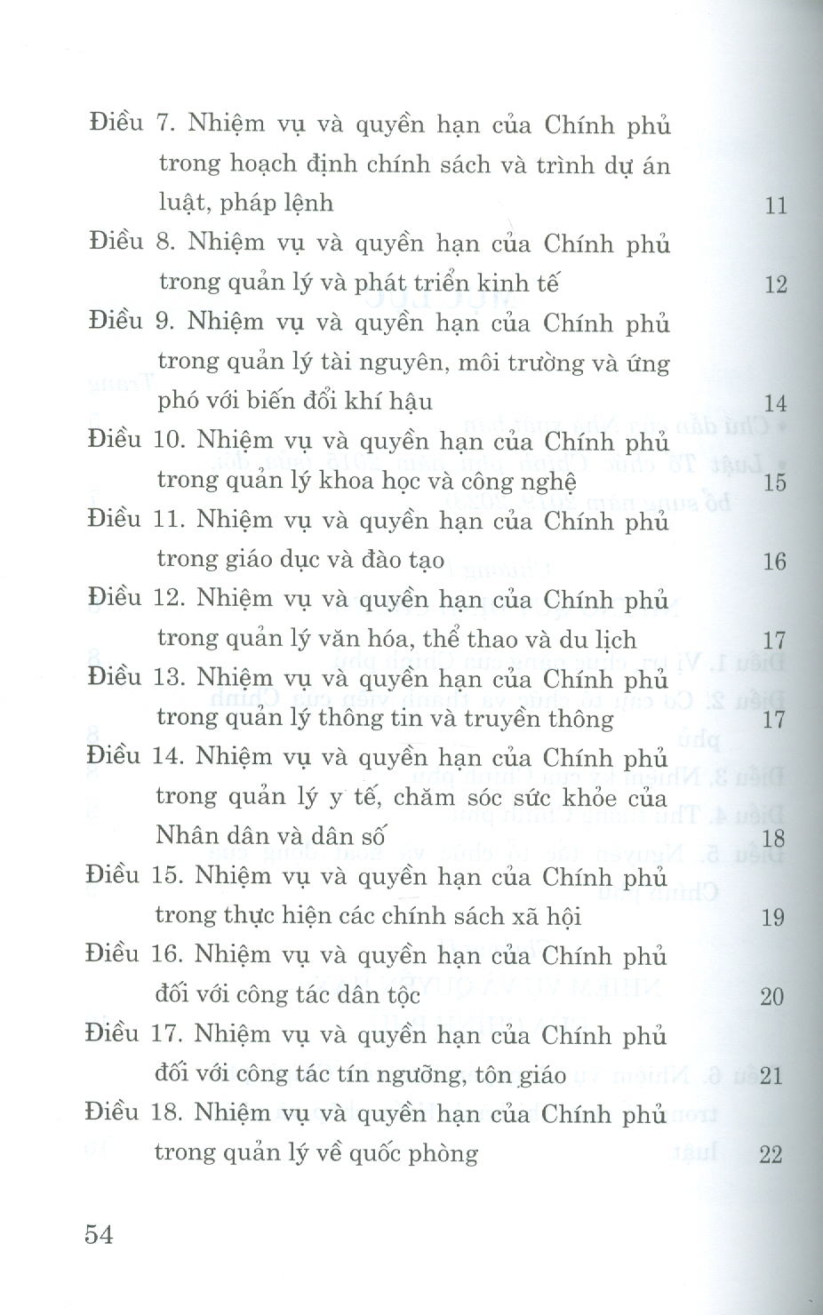 Luật Tổ Chức Chính Phủ Năm 2015 (Sửa Đổi, Bổ Sung Năm 2019, 2023)