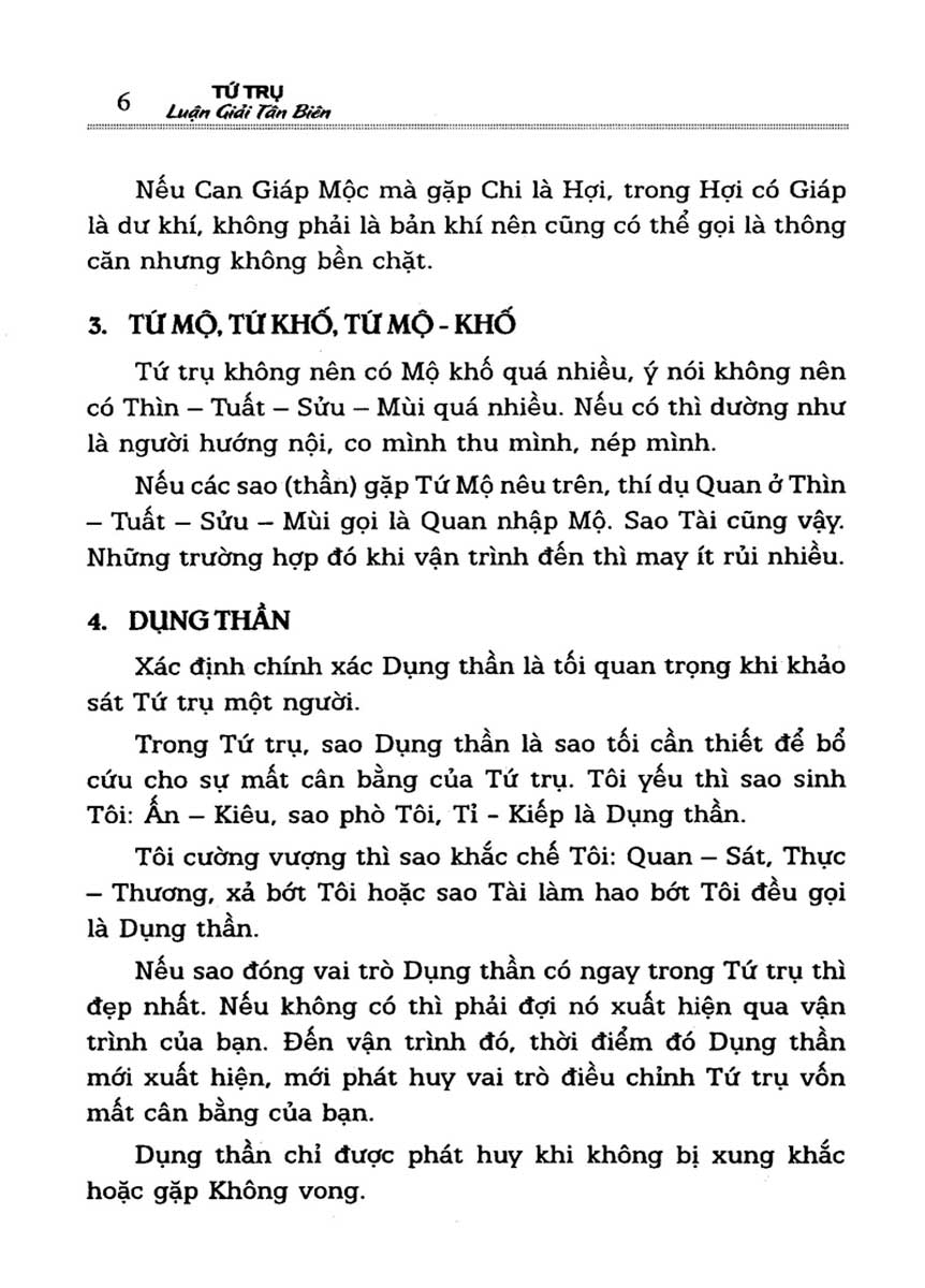 Tứ Trụ Luận Giải Tân Biên