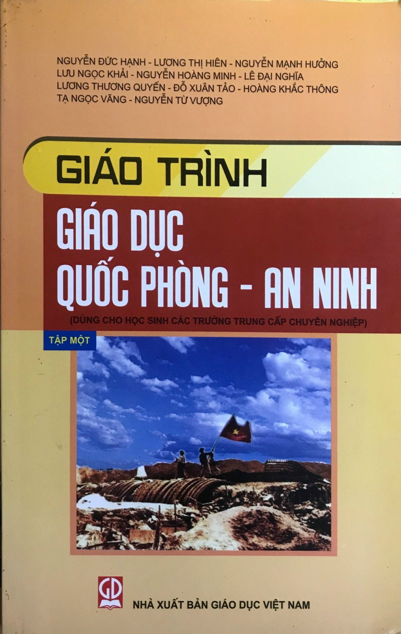 Combo Giáo Trình Giáo Dục Quốc Phòng - An Ninh Tập 1 + Tập 2