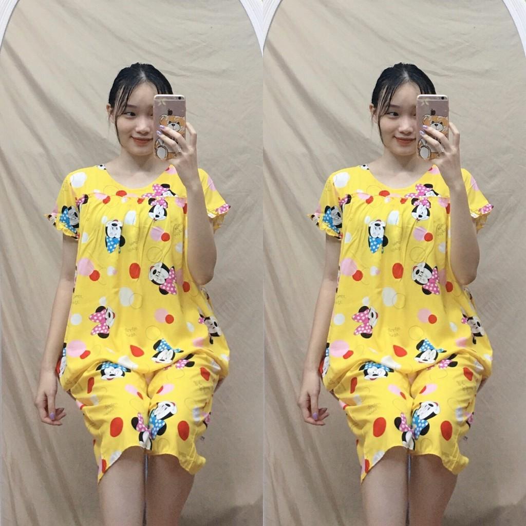 bộ đồ bầu chất lanh lụa dáng suông chun diều chỉnh free size từ 40-70kg