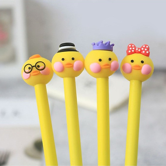 Bút Bi Viết Vịt Xinh Siêu Dễ Thương - Bút Mực Đen
