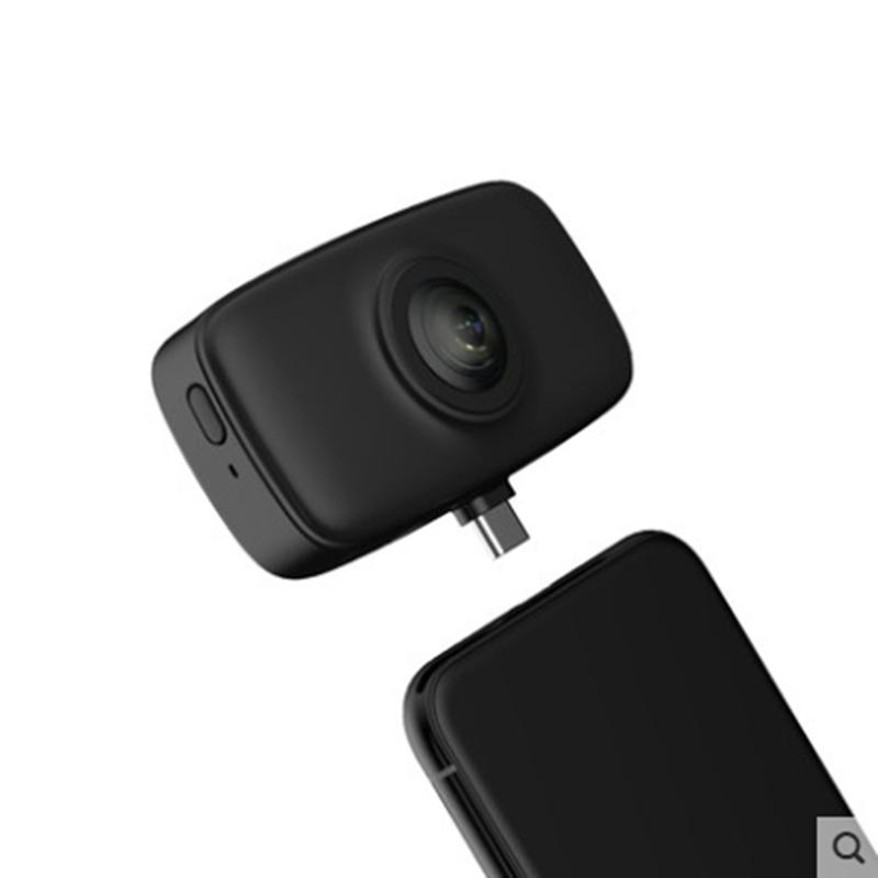 KanDaoQooCam FUN Mini Sports HD Camera 360 độ du lịch Quay phim 4K Camera chống sốc điện tử Màu sắc: Xanh da trời