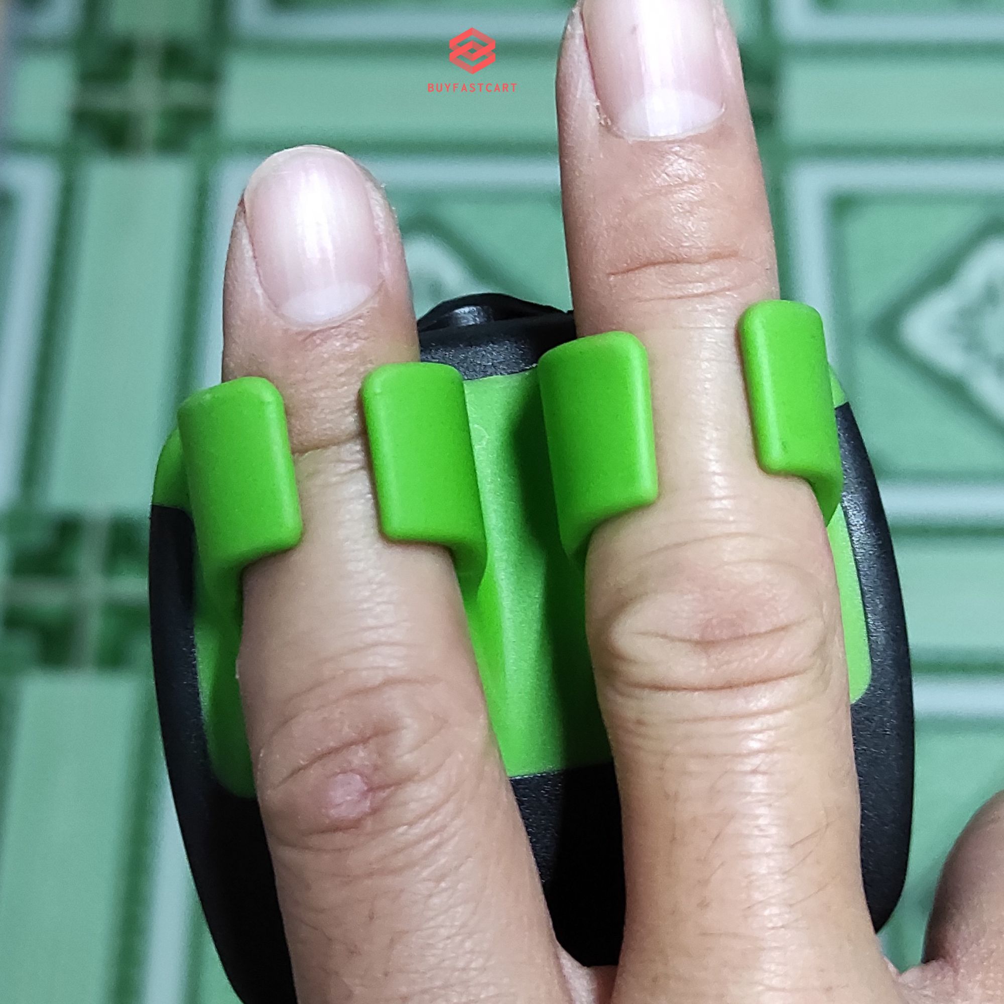Dụng cụ gọt vỏ rau củ, trái cây kẹp 2 ngón tay Buyfastcart K1 - Hàng chính hãng