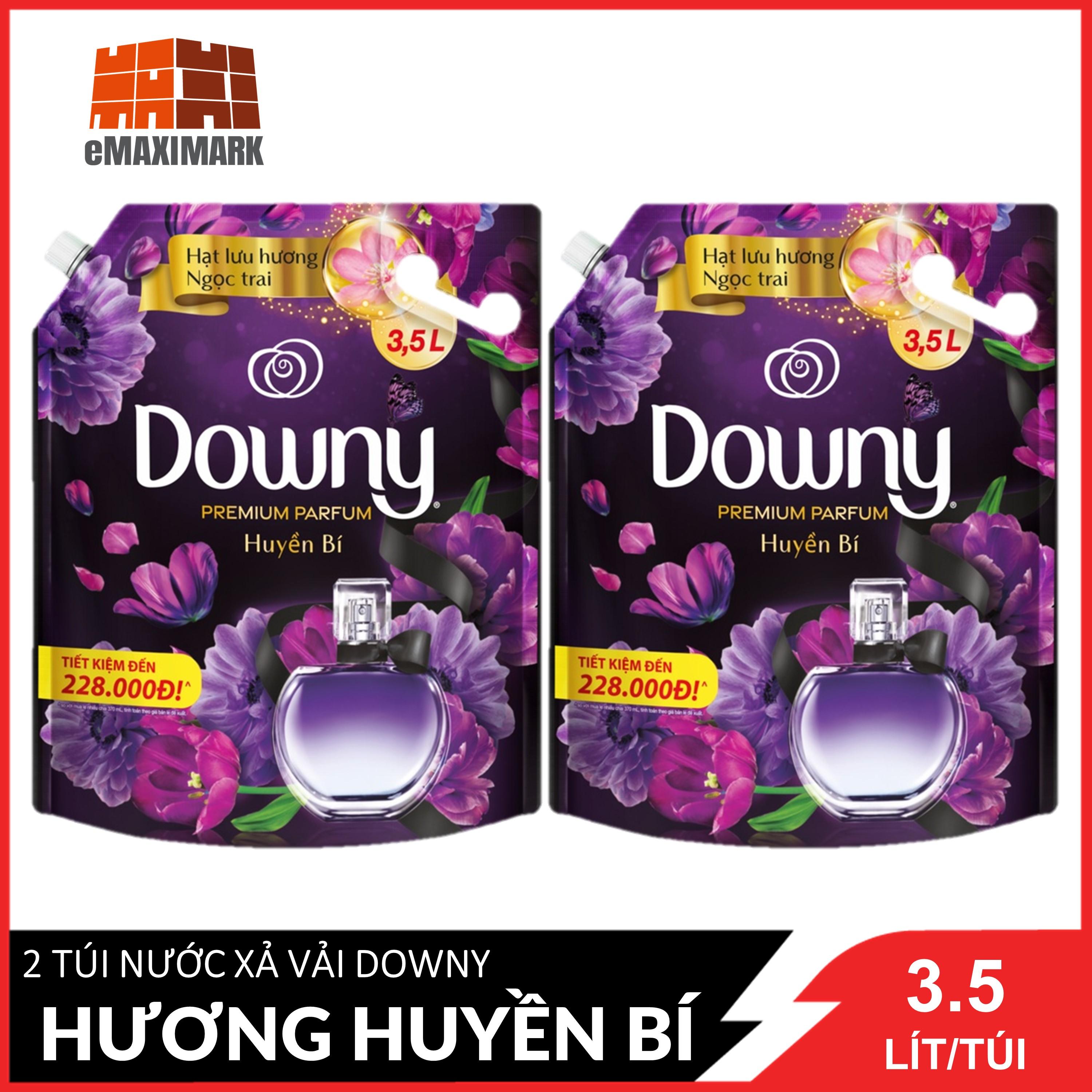 Hình ảnh COMBO 2 túi Nước xả vải Downy Huyền bí 3.5LX2