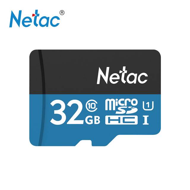 Thẻ Nhớ Micro SD Netac 32GB chuyên dùng cho camera IP - Hàng Chính Hãng