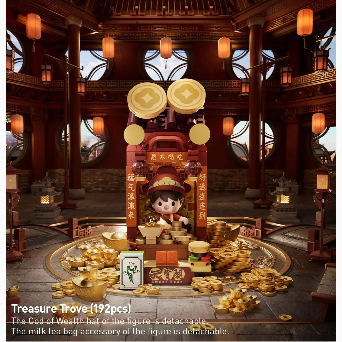 Đồ Chơi Lắp Ráp Mô Hình Pop Mart Wealthy Snake's New Year Celebration (Mẫu Bên Trong Là Ngẫu Nhiên)