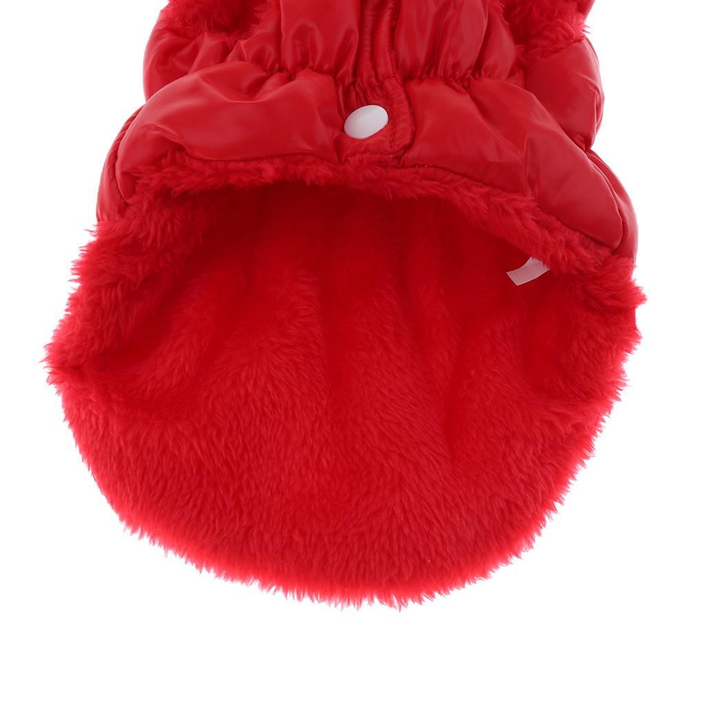Dog Cat Vest Cotton Cute Cartoon Vest Puppy Pet Winter Clothes Apparel for Medium to Large Dogs