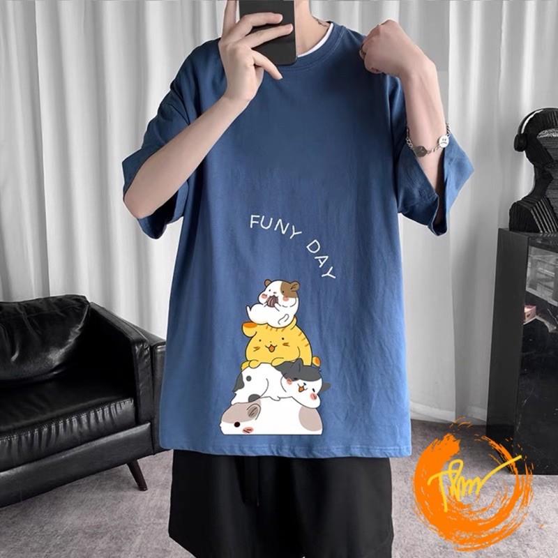 Áo bốn mèo Funny TH6