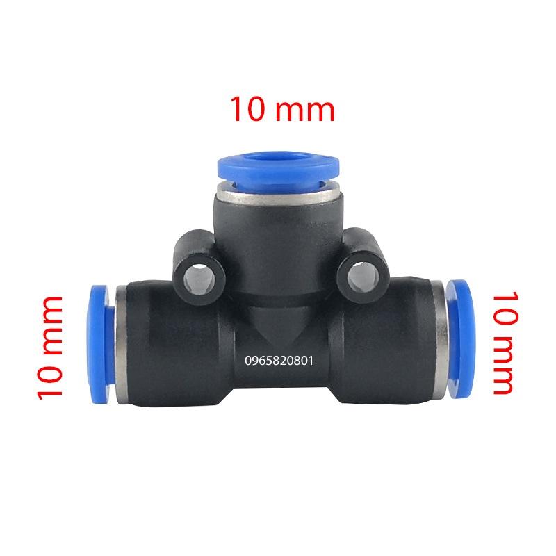 Chia T nối nhanh ống 10mm