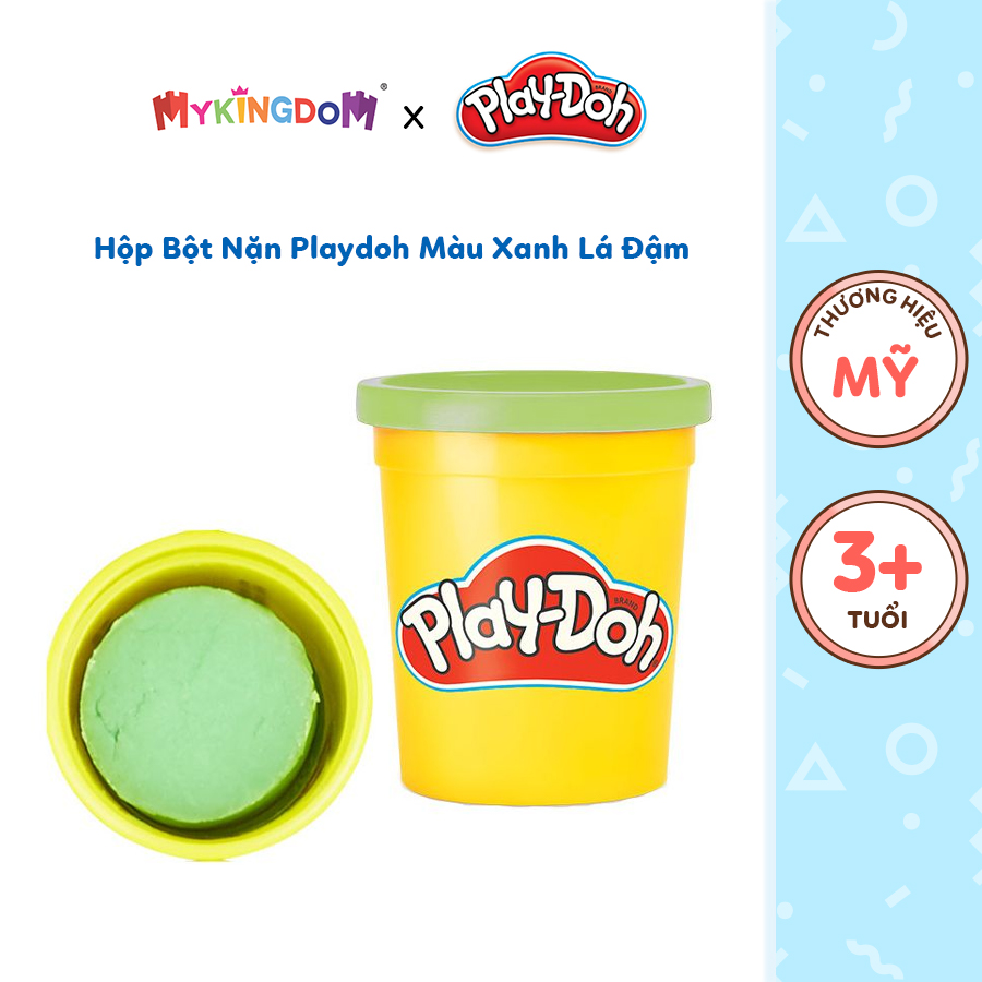 Đồ Chơi PLAYDOH Hộp Bột Nặn Màu Xanh Lá Đậm DAM/B5517C/GR