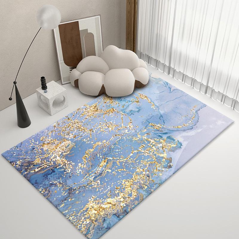 Mực phòng khách phòng ngủ thảm khâu sofa chăn đơn giản văn phòng nhà đầu giường thảm