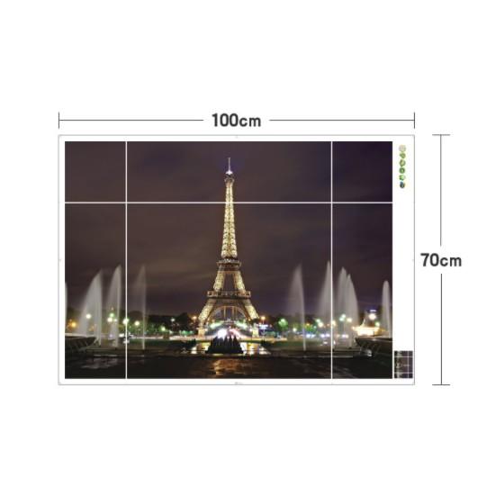 Decal trang trí tường Tháp mẫu mới