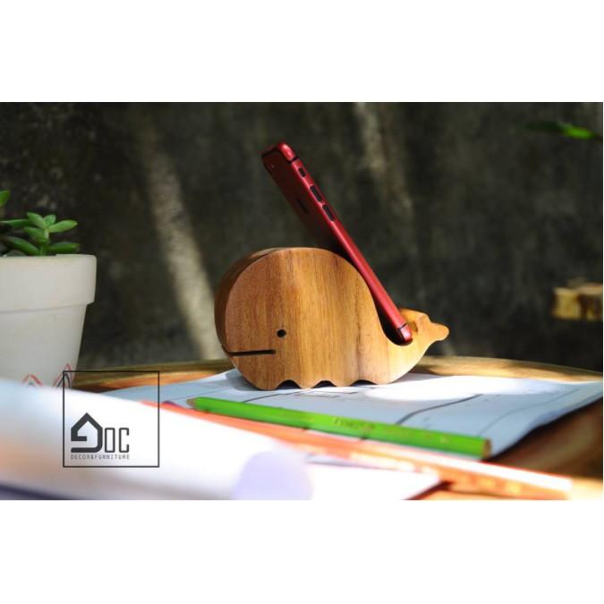 Giá, gác đỡ điện thoại làm quà tặng hình con cá heo, con voi