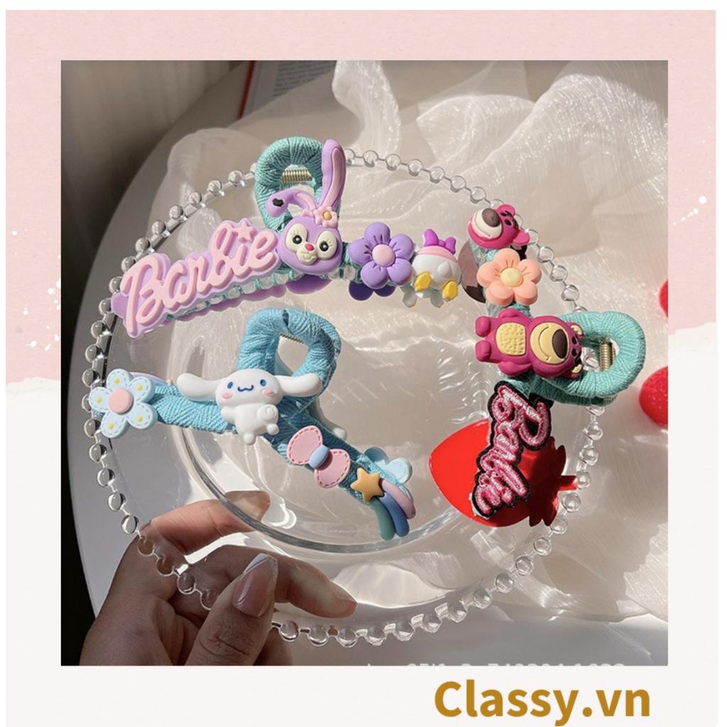 Kẹp càng cua, kẹp tóc Classy cỡ lớn, tự thiết kế quà tặng ý nghĩa PK1589