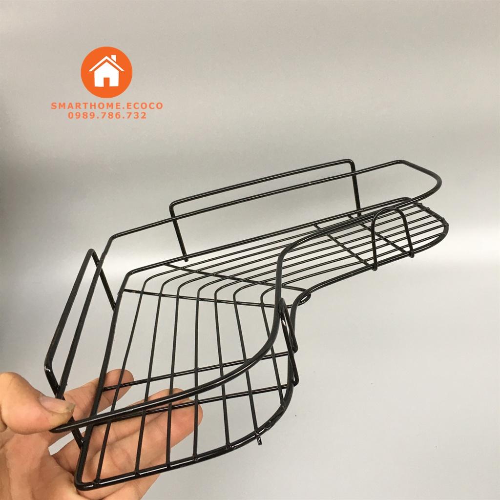 Kệ góc dán tường bằng thép không rỉ siêu chắc trong nhà bếp nhà tắm